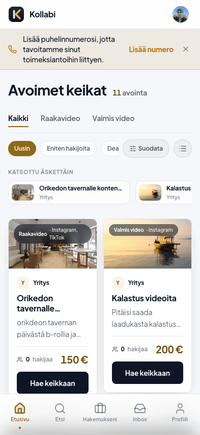 Avoimet keikat